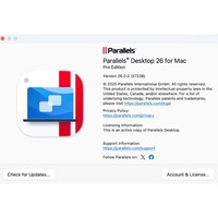 Chat 24/7, Parallel Desktop 26 Business Versione Completa, Installazione su Disco a Vita per Mac