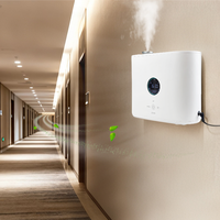 Diffuseur d'huiles essentielles intelligent en plastique, électrique, avec contrôle WiFi via application, 600 ml, sans eau, écologique, grande capacité, affichage LED, pour hôtel