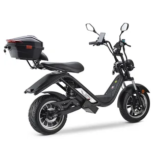 EcoRider Moto Electrique Điện Citycoco Motos Electrica 2000 Wát Điện Chopper Xe Máy Scooter Châu Âu Kho