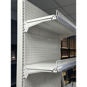 Fabrika Özel Üretimli Beyaz Tek Taraflı Ağır Hizmet Tipi Gondol Süpermarket Rafı (Perakende Market ve Büfe İçin) - Product Image 3