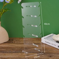 YTZLG5 conception gratuite support de présentoir de lunettes en acrylique transparent 4 fentes affichage de lunettes de compteur du fabricant