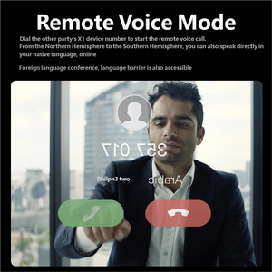 Traductor de Interpretación Simultánea con IA para Reuniones, Auriculares Host Todo en Uno, 43 Idiomas en Línea, Dispositivo de Traducción Bidireccional - Product Image 6