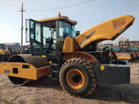 Rouleau compresseur vibrant diesel monocylindre TOP BRAND XS163J 6 tonnes 118KW haute efficacité
