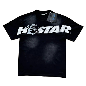 T-shirt en tricot pour homme de haute qualité, style streetwear, manches courtes, 100% coton, coupe ample, 220g, imprimé numérique - Product Image 1