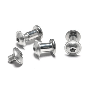 M2 M3 M5 M6 Roestvrij Staal Koolstofstaal Messing Mannelijke Vrouwelijke Aluminium Messing Binding Post Chicago Schroef - Product Image 6