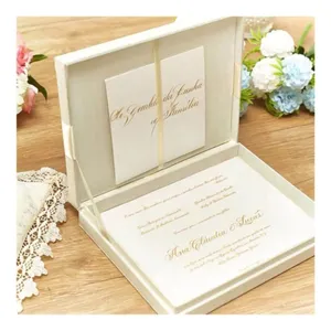Premium Wedding Favour Invitations Wed Invit Card Paper Bridesmaid Wedding Favors Magnet Gift Box For Guests