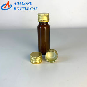 Флакон для пероральных жидкостей из янтарного содокальциевого стекла Ropp Premium, 10 мл, 15 мл, 0.5 унции, 20 мл, 30 мл, с алюминиевой крышкой - Product Image 1