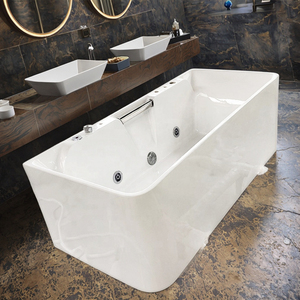 Moderna Bañera de Hidromasaje Rectangular de Acrílico Ecológica para una Persona, Duradera, para Interiores, con Jets, <span class=keywords><strong>Spa</strong></span> de Relajación - Product Image 2