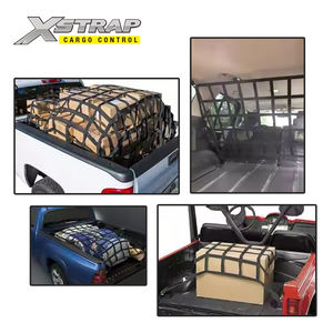 Red de carga con gancho de seguridad Bolsa de red de elevación plana transfronteriza Red de protección de carga de patio de seguridad - Product Image 3