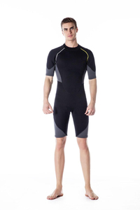 1.5mm 2mm 3mm néoprène femmes manches courtes jambes courtes <span class=keywords><strong>Shorty</strong></span> plongée combinaisons humides apnée plongée en apnée combinaison courte - Product Image 5