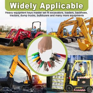ชุดกุญแจแบบหลายประเภทสำหรับ Cat <span class=keywords><strong>JCB</strong></span> เคส Hyster <span class=keywords><strong>JCB</strong></span> # WL-44KS - Product Image 4