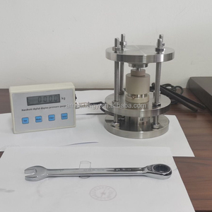 Stampo per Test di Batterie allo Stato Solido da Laboratorio con Sensore di Pressione e Display - Product Image 1