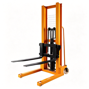 Gerbeur manuel à palettes 1000kg 2000kg, chariot élévateur hydraulique à fourches réglables pour entrepôt, kit professionnel neuf et populaire - Product Image 1