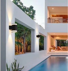 Waterproof Outdoor LED Lighting Modern Wall <b>Light</b> External Wall up Down Walkway Porch Garden <b>Light</b> - Product Image 6