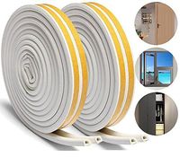Meilleures ventes 2025 Bande adhésive en silicone extrudée pour joint de porte, service de découpe, pour pare-brise, protection de porte en éponge, ruban en mousse 20mm