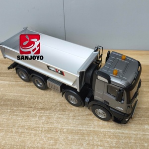 New Huina SJY-1536pro Alloy <b>Remote</b> <b>Control</b> 1:14 Full Proportion Wheel Heavy-Duty Engineering Dump <b>Truck</b> Mixer <b>Truck</b> Toy 12CH - Product Image 6