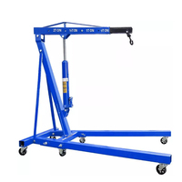Grue de levage hydraulique pour atelier, capacité de 2 tonnes, pliable, pour moteur de voiture