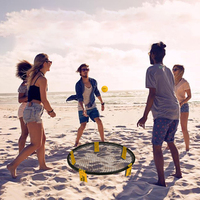 Kits de jeu de balle à pointes de qualité supérieure 90x20cm vacances en famille Portable Sports d'intérieur de plein air ABS jouets de plage Logo personnalisé