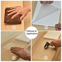 Rutschfeste Treppenstufen-Klebebänder, Weißer Acryl-Klebstoff, Bodenaufkleber für Haustiere und Kinder