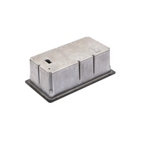 Boîtier d'amplificateur audio professionnel en aluminium moulé sous pression, protection IP65, dissipation thermique robuste, léger