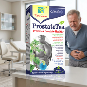 Té herbario 100% orgánico Winstown para la salud de la próstata masculina, suplementos para el bienestar de la próstata con gran sabor. - Product Image 1