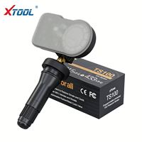 Capteur TPMS 2-en-1 avec valve en caoutchouc universel programmable, capteur de pression des pneus XTOOL TS100 pour Acura Honda 3