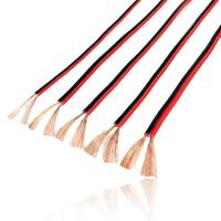 Câble d'alimentation parallèle double 2x1,5mm² en cuivre toronné isolé PVC, flexible, pour éclairage 300V 450V 750V