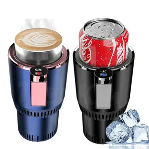 Seyahat akıllı 12v araba oto elektrikli ısıtma fincan soğutma kahve kupası tutacağı kupa kahve kupa ısıtıcı Tumbler Drinkware 2023