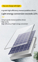 Panneau solaire monocristallin pliable haute efficacité 55W, chargeur portable ETFE USB Type-C DC pour camping, camping-car et extérieur