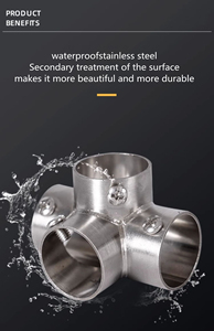 Bền <span class=keywords><strong>90</strong></span> độ 4-cách <span class=keywords><strong>TEE</strong></span> nối hàn góc thép không gỉ L kế<span class=keywords><strong>t</strong></span> nối - Product Image 6