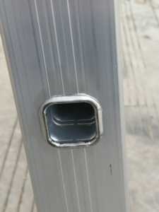 铝制梯子中国楼梯铝制楼梯梯子多用途梯子带建筑阶梯支架 - Product Image 5