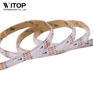 Cao tỷ lệ làm mới hd107s 30 đèn <span class=keywords><strong>LED</strong></span> <span class=keywords><strong>RGB</strong></span> kỹ thuật số SMD5050 trang trí Giáng sinh 5V IP20 <span class=keywords><strong>LED</strong></span> Strip ánh sáng - Product Image 4