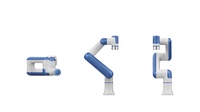 Bras robotique collaboratif 6 axes Nova5, charge utile de 5 kg, cobot léger pour l'automatisation des usines, les applications médicales et de vente au détail