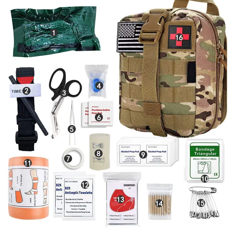 Professional CAT Combo Small Supplies bag life saving Medical First aid kit