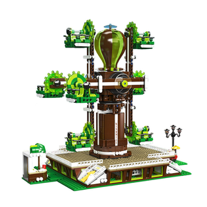 Moule King 11026 2148PCS Creative Serie the Tree of Nature Moulin à vent Building Block Model Technical Educational Toy Festival Gift - Product Image 1