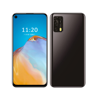 Teléfono Inteligente con Batería Grande, Huella Dactilar, Código QR, MTK Helio P60, Llamadas Telefónicas, Android, PDA, Pantalla FHD+ de 6.53 Pulgadas, Cámara 4G