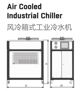 HUARE-enfriador refrigerado por aire Industrial de HC-05ACI para máquina de moldeo por inyección de plástico, gran oferta - Product Image 5