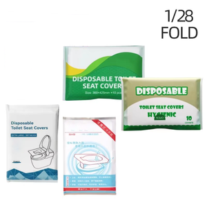 Couvre-siège de <span class=keywords><strong>toilette</strong></span> jetable pour toilettes publiques, imperméable, portable, hygiénique et biodégradable - Product Image 4