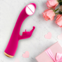 Vente en gros à prix réduit : Jouet sexuel pour adultes, vibrateur clitoridien féminin en silicone, vibrateur lapin point G, jouet sexuel pour femmes