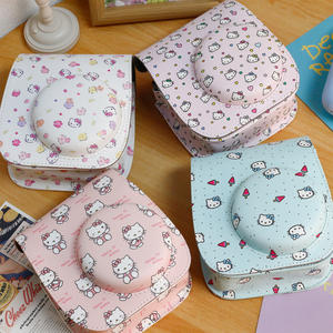 Étui de protection pour appareil photo instantané <span class=keywords><strong>Fujifilm</strong></span> <span class=keywords><strong>Instax</strong></span> <span class=keywords><strong>Mini</strong></span> 12/11/<span class=keywords><strong>9</strong></span>/8, sac en cuir PU avec sangles réglables - Product Image 3