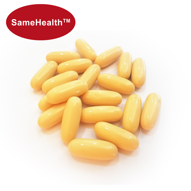 Кальций витамин D овальная жидкая капсула Softgel в форме капсулы для роста костей