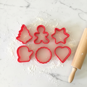 Petits <span class=keywords><strong>emporte</strong></span>-pièces de Noël en plastique de qualité alimentaire pour enfants - Product Image 2