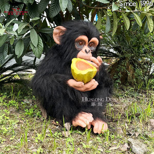 Mô Phỏng Mô Hình Động Vật Kích Thước Cuộc Sống Animatronic Tinh Tinh Cho Rừng Công Viên Zoo Trung Tâm Mua Sắm Trang Trí Nội Thất - Product Image 5