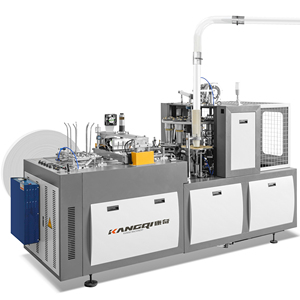 Machine de fabrication de gobelets en papier de grande capacité, vitesse moyenne, pour pop-corn ou boisson chaude - Product Image 1