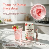 Poudre d'électrolytes OEM pour l'hydratation, sachets de poudre d'électrolytes, poudre de boisson électrolytique pour l'hydratation et le sport