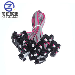 QZ Shenzhen Hochwertige 2*3P 6P 200mm 20cm 2,54mm Pitch IDC-Stecker Flach band kabel FC-6P Kabel kabelbaum - Product Image 5