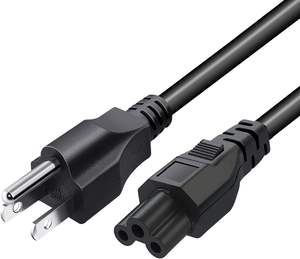 Nema 5-15P to IEC C5 <strong>Mickey</strong> <strong>Mouse</strong> <strong>Power</strong> Cord America Computer Replacement <strong>Power</strong> <strong>Cable</strong> 18awg 5ft - Product Image 4