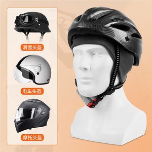 Outdoor Sports <b>Warm</b> <b>Hat</b> Fleece Lined Windproof Adult Children Cold Proof Ear Covering <b>Hat</b> Solid Color - Product Image 4