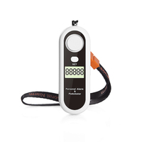 Alarme personnelle Meinoe MSA-870 avec podomètre, portable, en plastique ABS, garantie 1 an, certifiée CE RoHS, fonction d'urgence