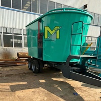 Mélangeur vertical TMR monté sur tracteur pour l'alimentation et le mélange d'ensilage des bovins en élevage – Offre Spéciale